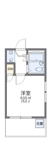 レオパレスM＆Mの間取り画像