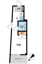 FLEG赤坂の間取り画像