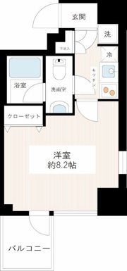 HY's renata南砂の間取り画像