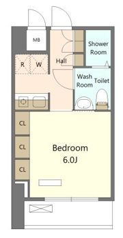 Totsu Residence Shibaの間取り画像