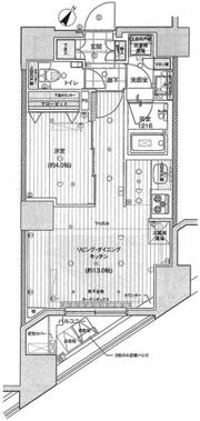 レックス日本橋水天宮プレミアタワーの間取り画像