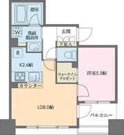 ドゥーエ新川の間取り画像