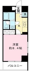 コーポ芝公園の間取り画像