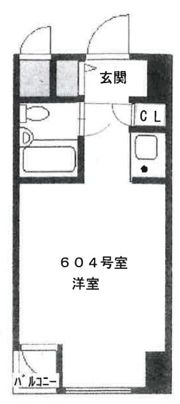 フォンテ六本木の間取り画像