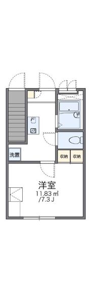 レオパレスHAPPINESS大森Ⅱの間取り画像