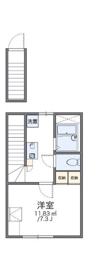 レオパレスHAPPINESS大森Ⅱの間取り画像