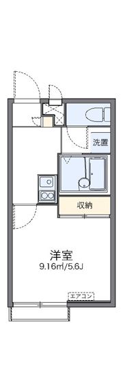 レオパレス新桜台の間取り画像