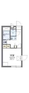 レオパレスベアートの間取り画像