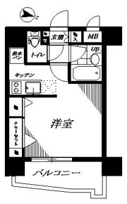 アクロス赤坂の間取り画像