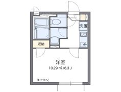 クレイノ中野中央の間取り画像