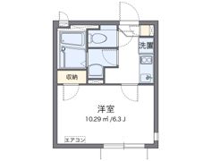 クレイノ中野中央の間取り画像
