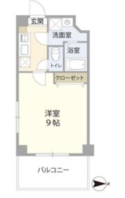 パークサイド芝の間取り画像