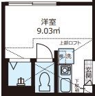 QUQURI北新宿の間取り画像