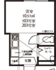 ディアマンテ中目黒の間取り画像