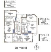 アヴァンタージュ中野EASTの間取り画像
