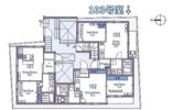 アヴァンタージュ中野WESTの間取り画像