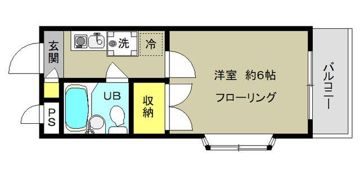 ハイブリッヂイン阿佐谷南の間取り画像
