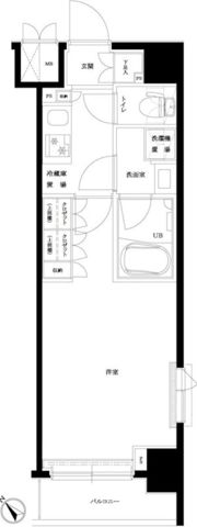 ルーブル住吉弐番館の間取り画像