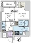 CREAL日本橋浜町の間取り画像