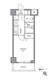 レジディア上落合の間取り画像