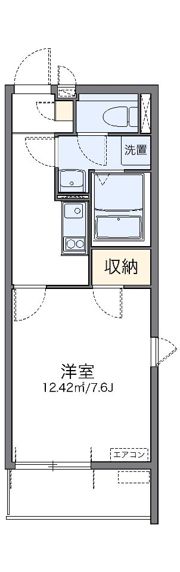 レオネクストグリーンライトの間取り画像