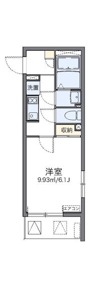 レオネクストアップルコートの間取り画像
