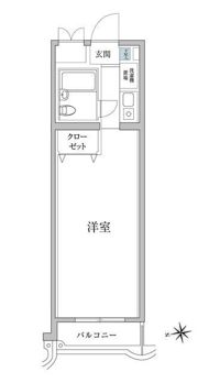マイステージ中野Ⅱの間取り画像