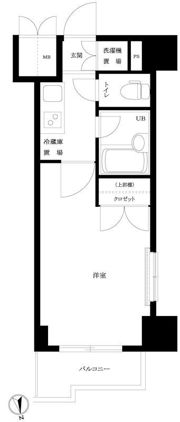 ルーブル南麻布の間取り画像