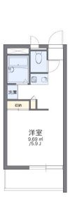 レオパレスけやきの間取り画像