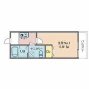カインドネス吉祥寺南町AB棟の間取り画像