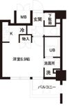 レジディア白金高輪の間取り画像