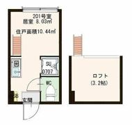 リヴィエール高田馬場の間取り画像