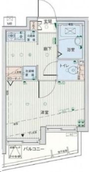 プレール麻布十番の間取り画像