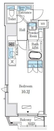 グレイスコート岩本町の間取り画像