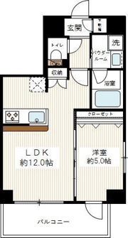 Rz PLACE RYOGOKUの間取り画像