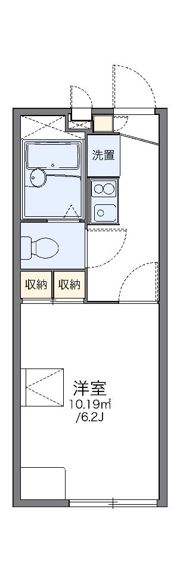 レオパレス幸の間取り画像
