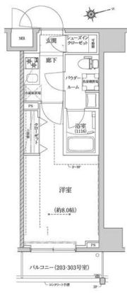 RELUXIA墨田八広の間取り画像