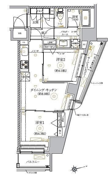 間取図