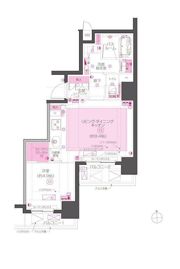 ZOOM東神田の間取り画像
