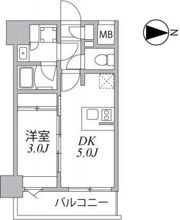 SYFORME住吉の間取り画像