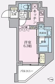 ARKMARK中野の間取り画像