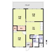 仁平フラッツの間取り画像