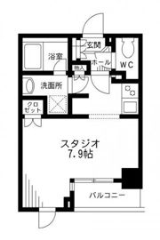レジディア九段下の間取り画像