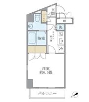 KDXレジデンス日本橋箱崎の間取り画像