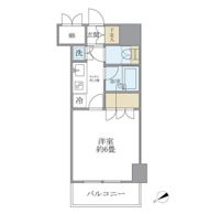 KDXレジデンス日本橋箱崎の間取り画像