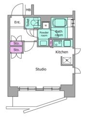 レジディア御茶ノ水の間取り画像