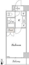 フォレシティ秋葉原の間取り画像