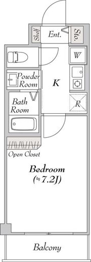 BluRock秋葉原の間取り画像