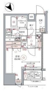ドムス・スタイル銀座東の間取り画像