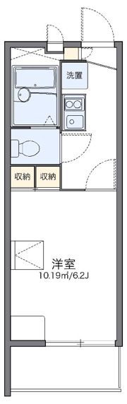レオパレスノーブルコート久地の間取り画像